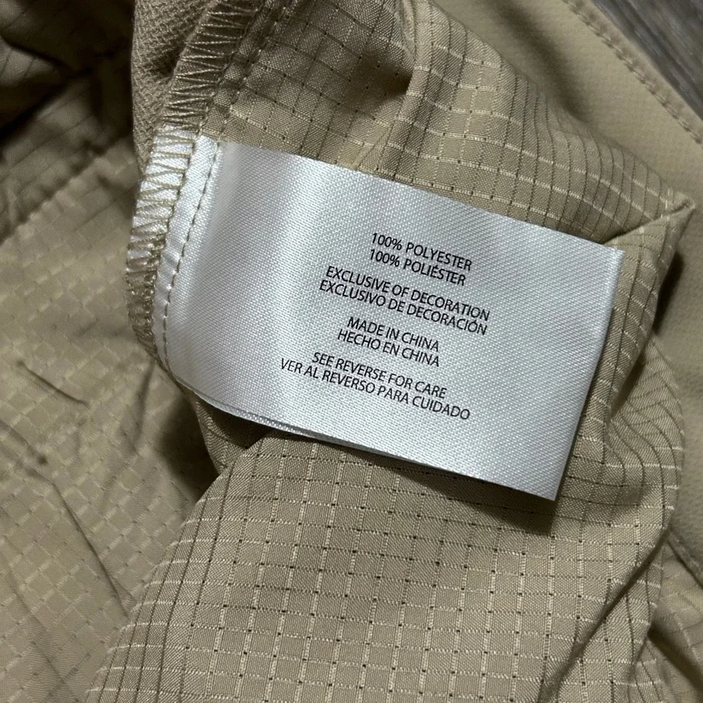 Banana Republic Core Temp Pants 30x32 Fits 30X31 Tan Khaki‎ Straight Leg Mens